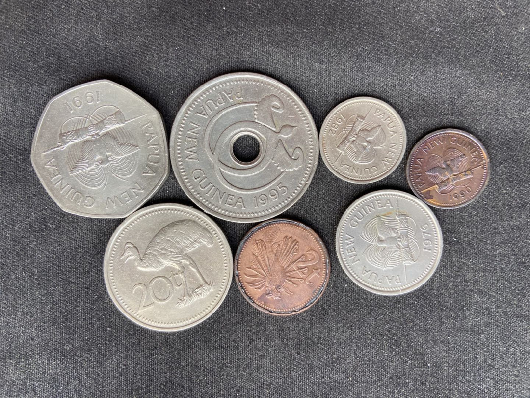 【币观天下】纪念币专场拍卖【低佣金】 【巴布亚新几内亚】纪念币7枚～