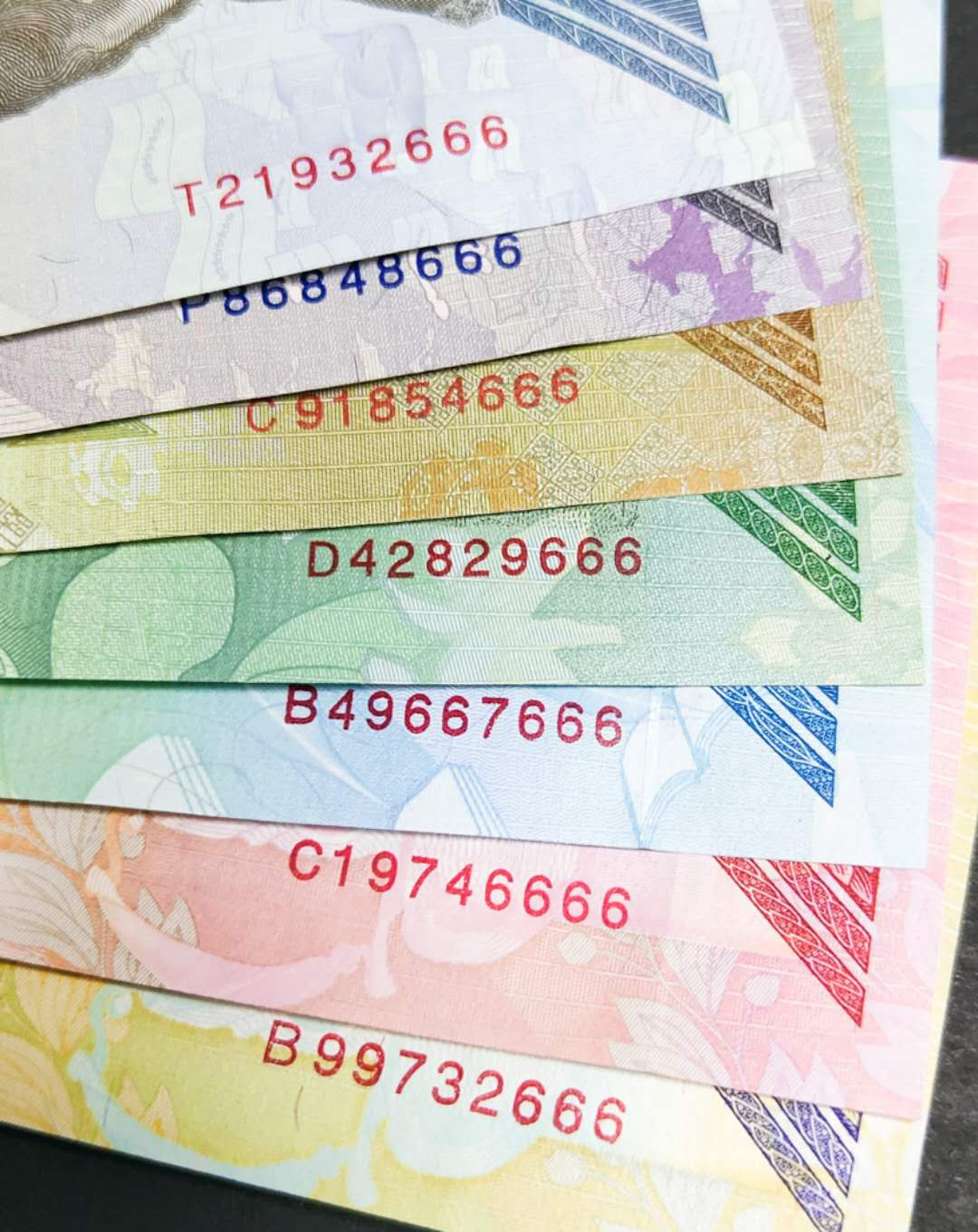 ★币不可少★第127期微拍★快递包邮 委内瑞拉 666豹子号一套 含6666