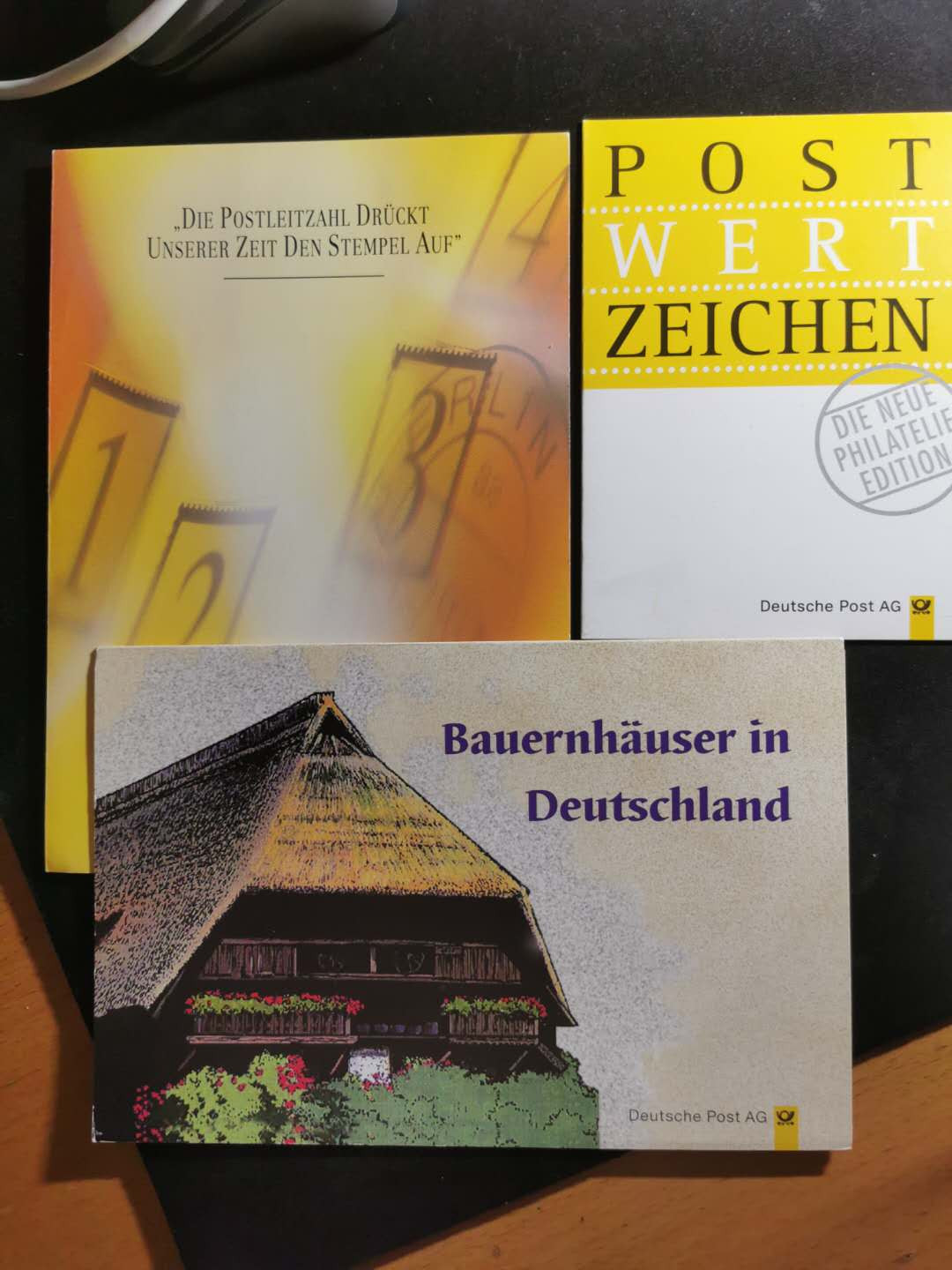 【鲸贝乐淘】千字文·第“诸姑伯叔，犹子比儿”号拍卖 【德国🇩🇪 】邮票一组，三本，全新全品