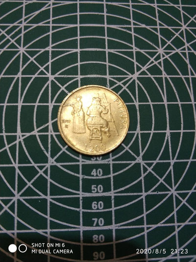 燕姐换藏第三十三拍 1997年圣马利诺200里拉流通币