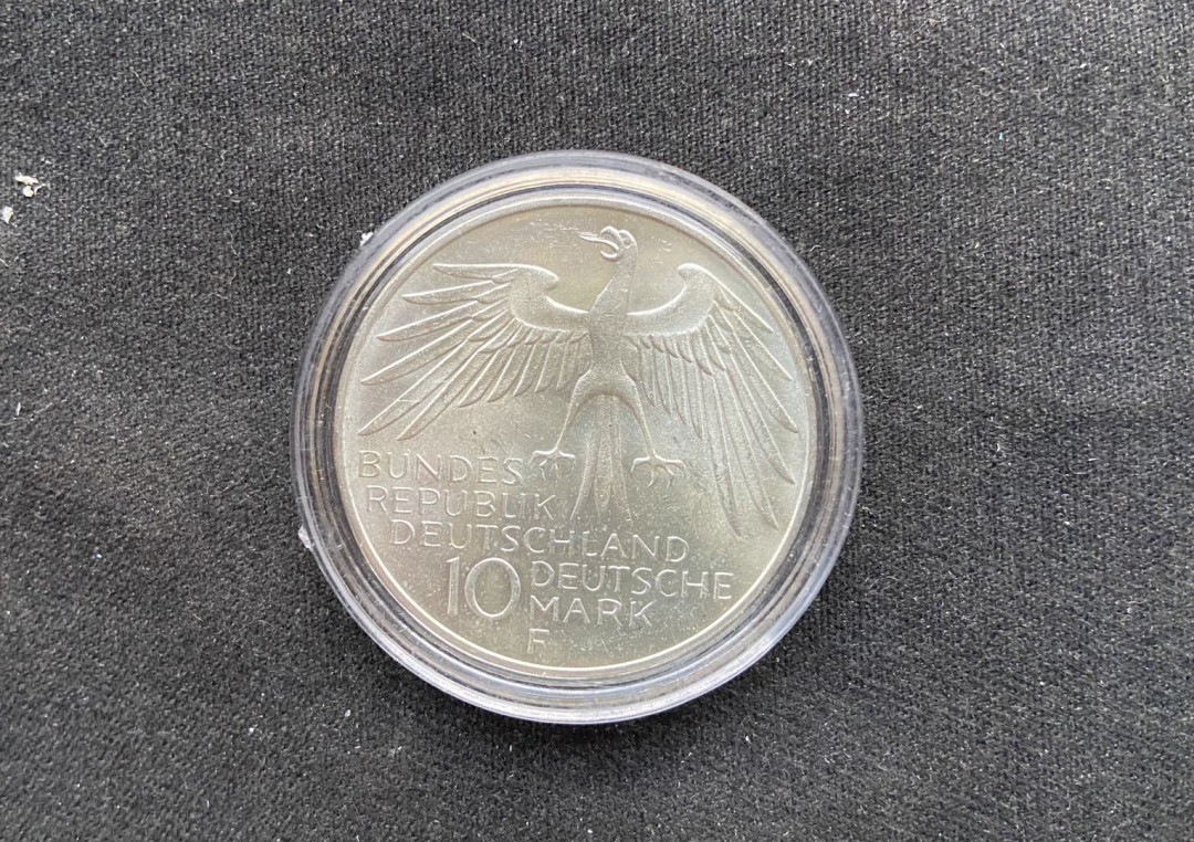 【随心拍&Getcoins】现代钱币拍卖第六十三期 【德国】德国1972年10马克银币 慕尼黑运动会