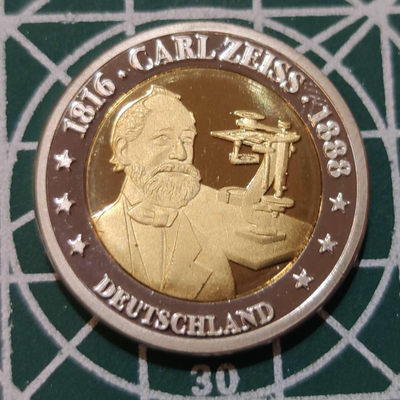 燕姐换藏第三十三拍 德国卡尔蔡司2欧元样币