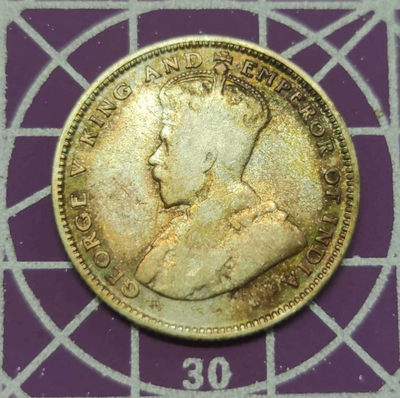 燕姐换藏第三十三拍 1926年乔五海峡殖民地20分银币