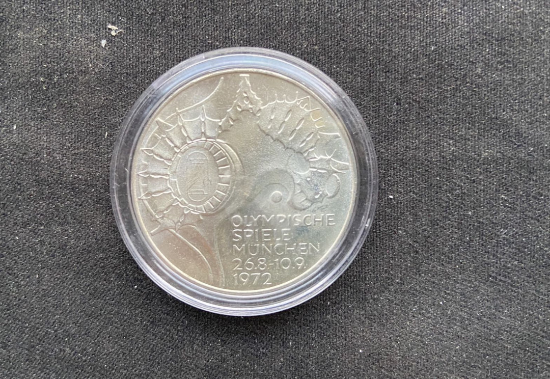 【随心拍&Getcoins】现代钱币拍卖第六十三期 【德国】德国1972年10马克银币 慕尼黑运动会