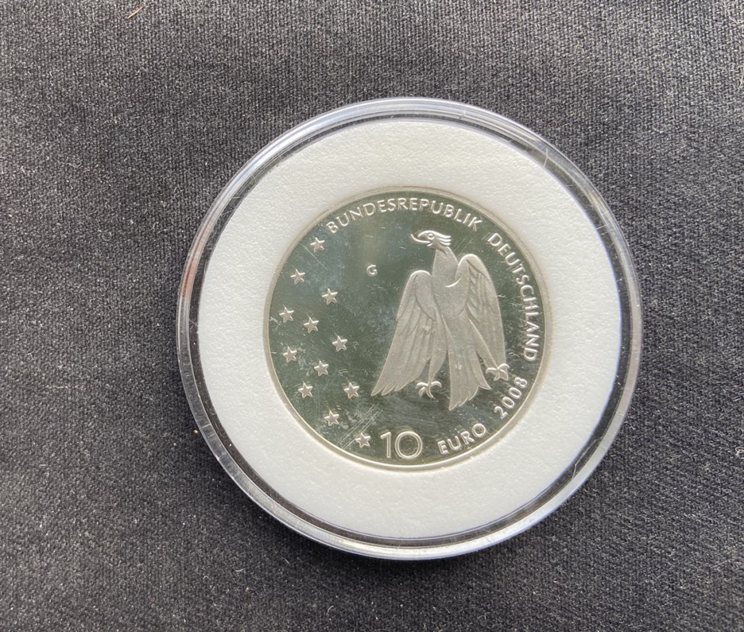 【币观天下】第118期钱币拍卖 【德国】获奖币2008卡夫卡银币