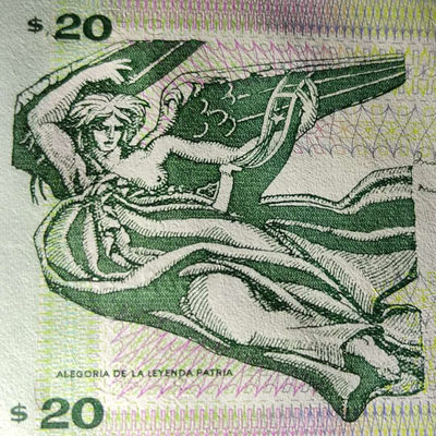 ★币不可少★第128期微拍★快递包邮 - 乌拉圭 2011年 飞天女神 全新