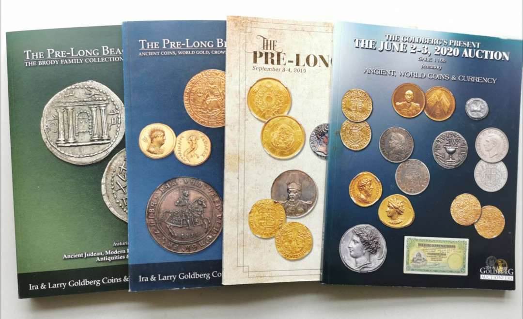 凡希社世界钱币微拍第一百三十期 金堡拍卖目录四本