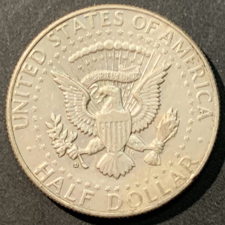 紫瑗钱币——微拍第98期 美国 1964年 肯尼迪 50分 半美元 12.5克 0.9银 