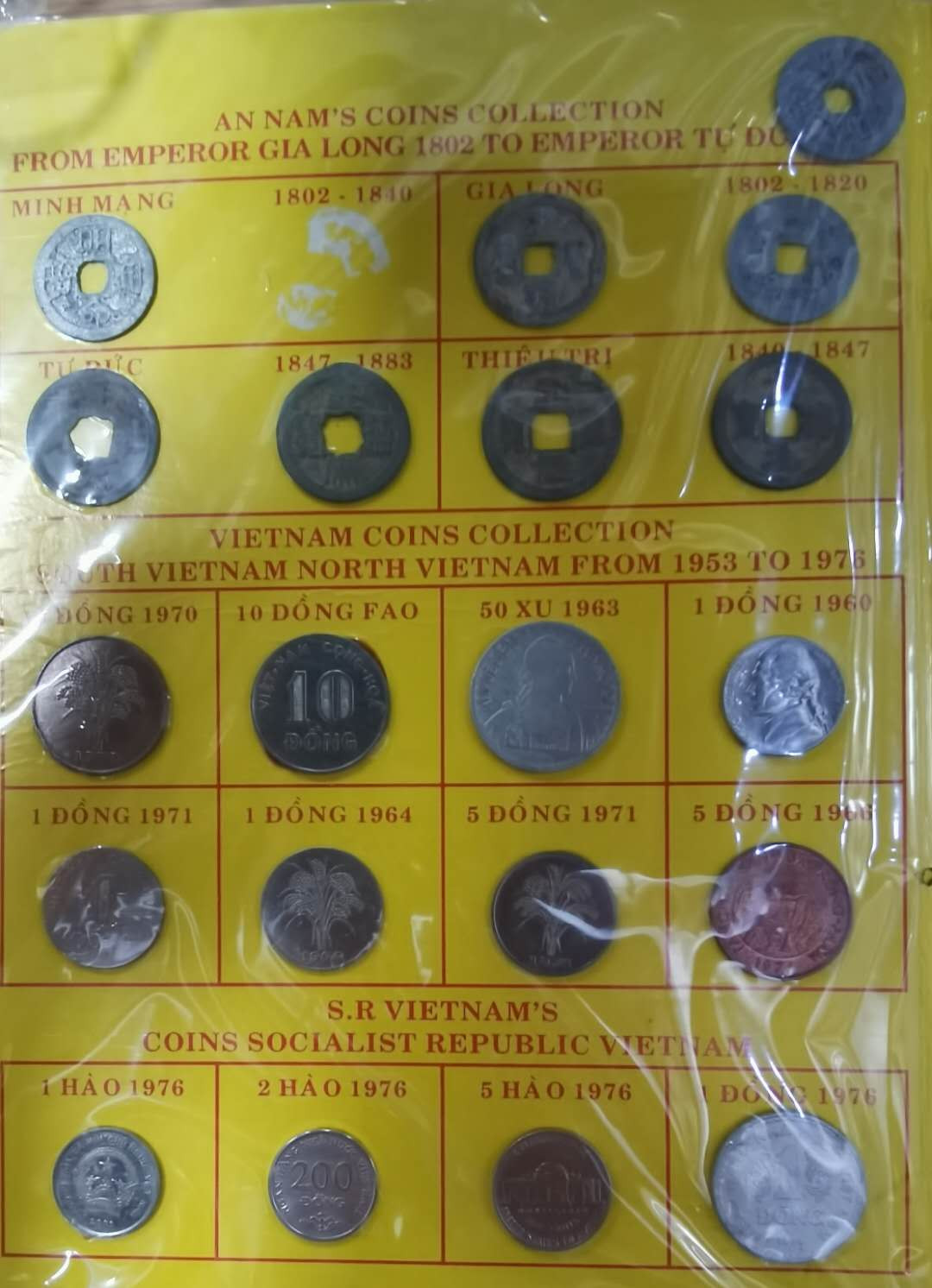北京马甸外币专卖微拍第十九期，非贵金属纪念币流通币专场，陆续上新，敬请关注 东洋安南越南币册，各种杂币除法国坐洋为复制品外，其他全是真品，品相如图