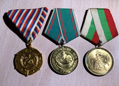 大猫徽章129期拍卖 - 社会主义国家东欧章三枚