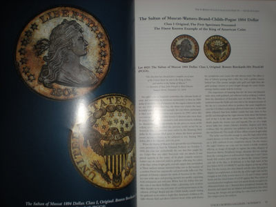 世界钱币章牌书籍专场拍卖11.01 《波格集藏美国币王拍卖目录》（真·老珍稀精金银币）