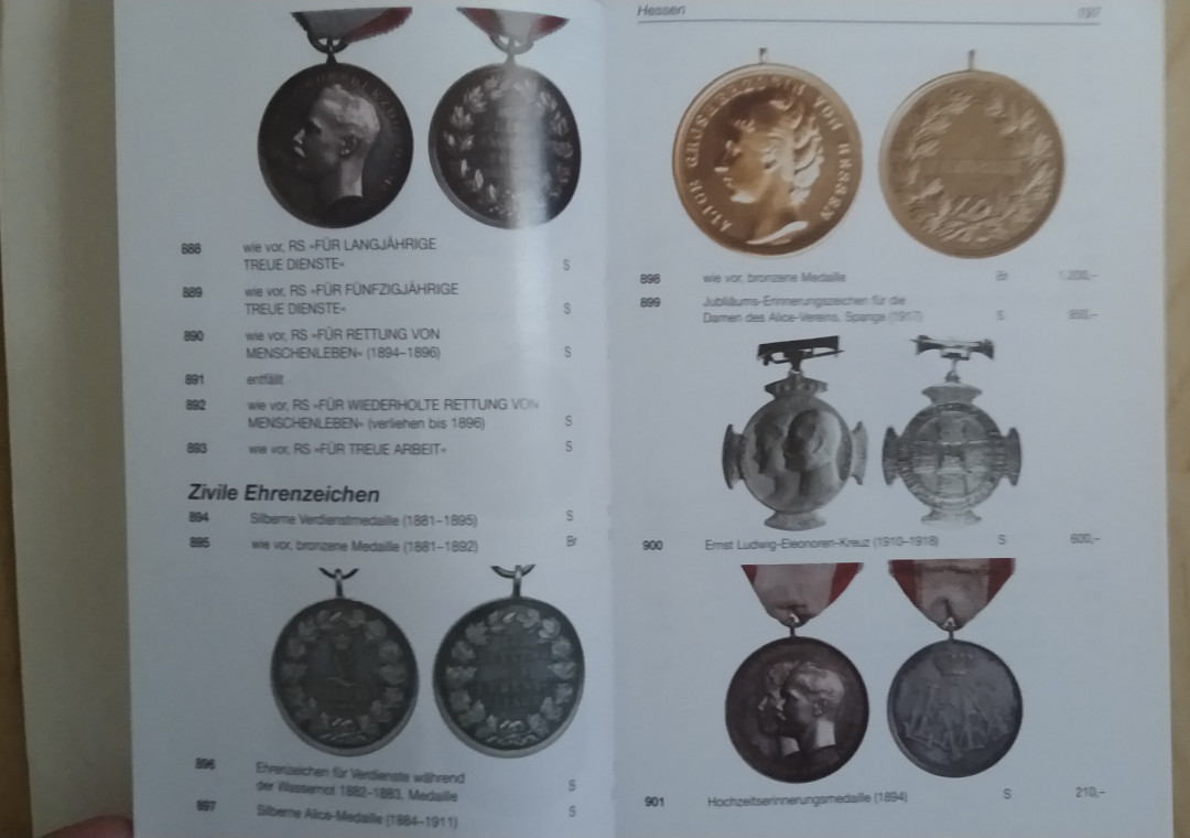 世界钱币章牌书籍拍卖专场第3期 《德国勋章和饰章1800-1945》