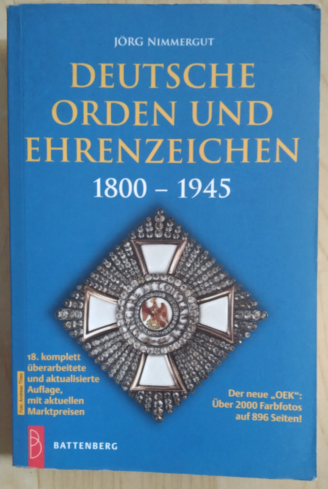 世界钱币章牌书籍拍卖专场第3期 《德国勋章和饰章1800-1945》