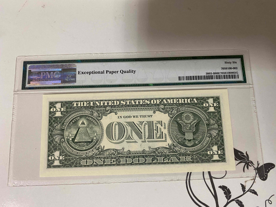 【收藏联盟】第160期拍卖——收官！（共81拍） 【老虎号11111靓号】美国 2017年 1元 PMG66EPQ