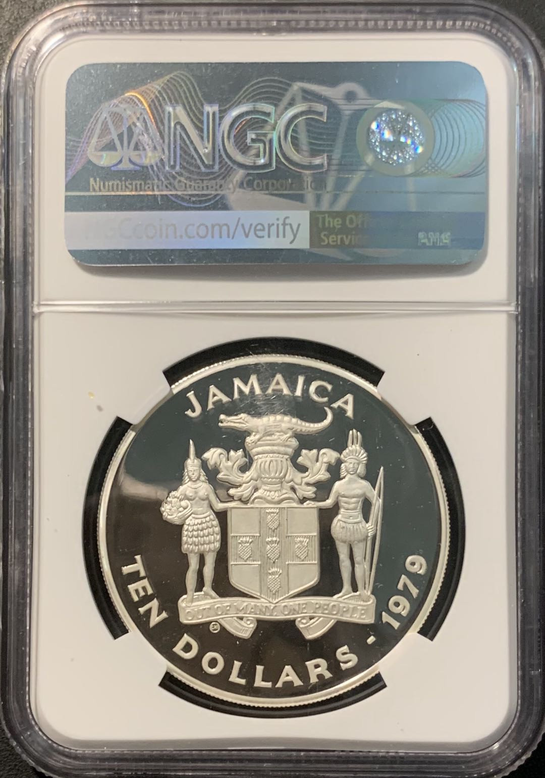 紫瑗钱币——微拍第100期 牙买加 1979年 国际儿童年 10元 NGC PR69 UC