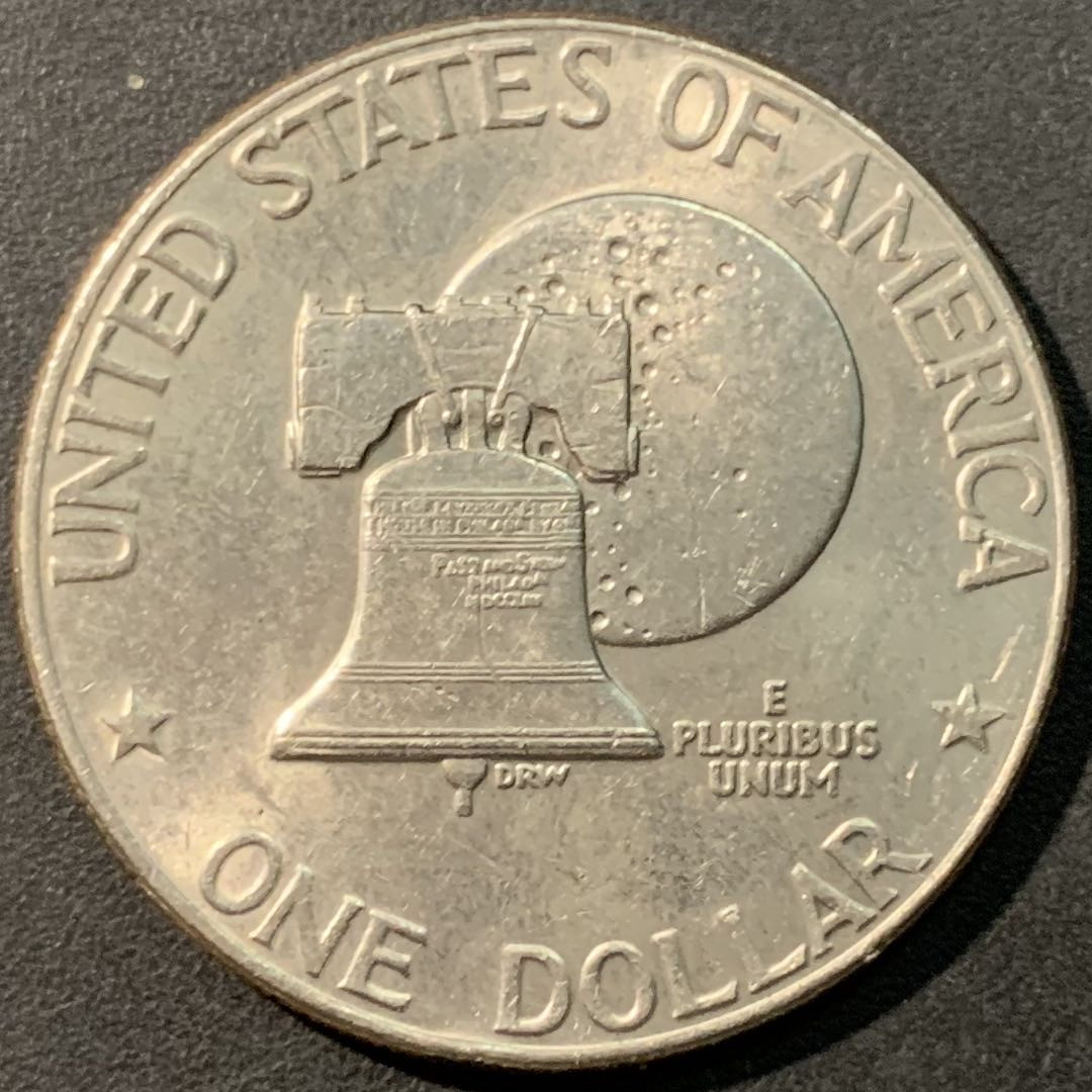 紫瑗钱币——微拍第100期 美国 1976年 建国200周年 艾圣豪威尔 1美元 大镍币 秒杀