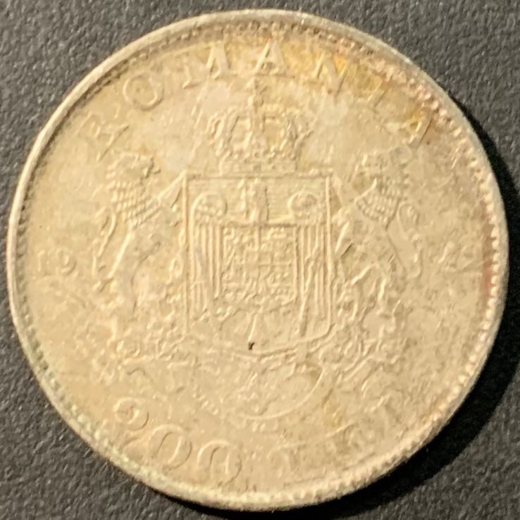 紫瑗钱币——微拍第100期 罗马尼亚 1942年 米哈伊一世 200列伊 6克 8.835银