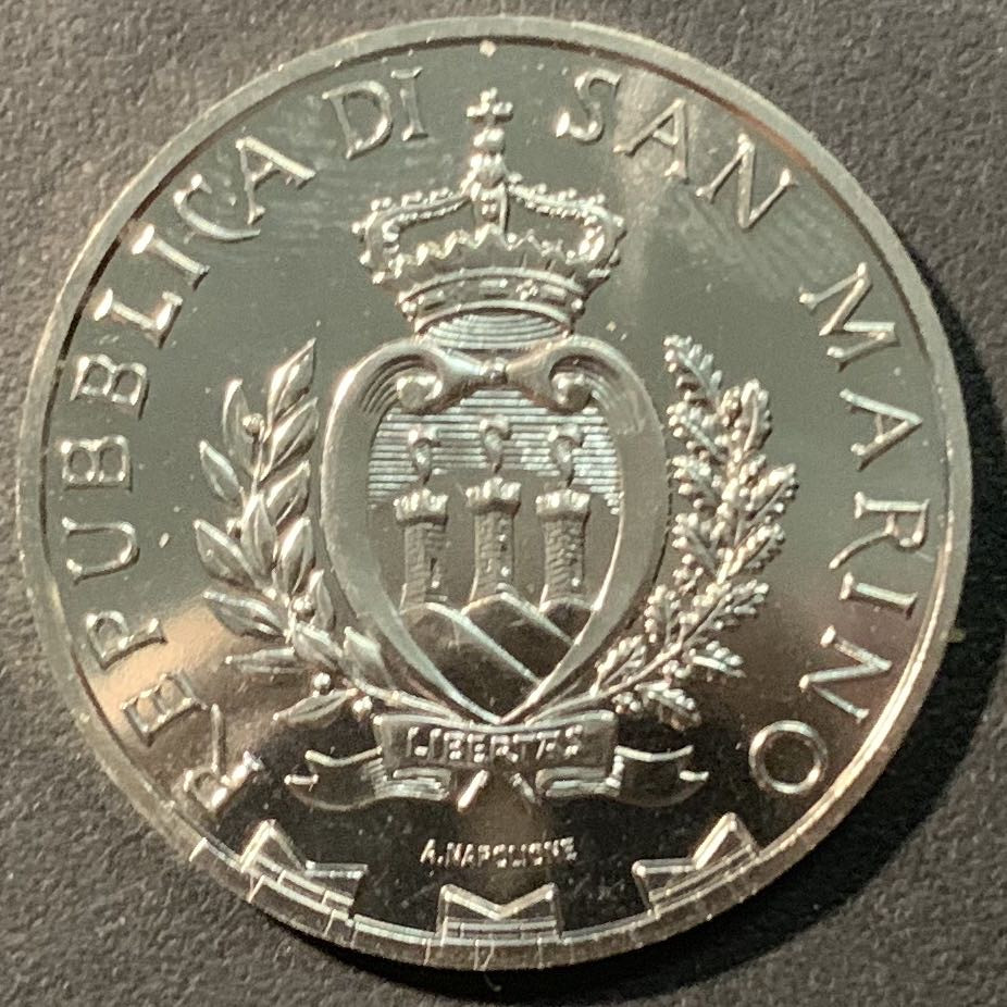 紫瑗钱币——微拍第100期 圣马力诺 2020年 里米尼-阿尔皮尼大会 10欧元 镍币 UNC
