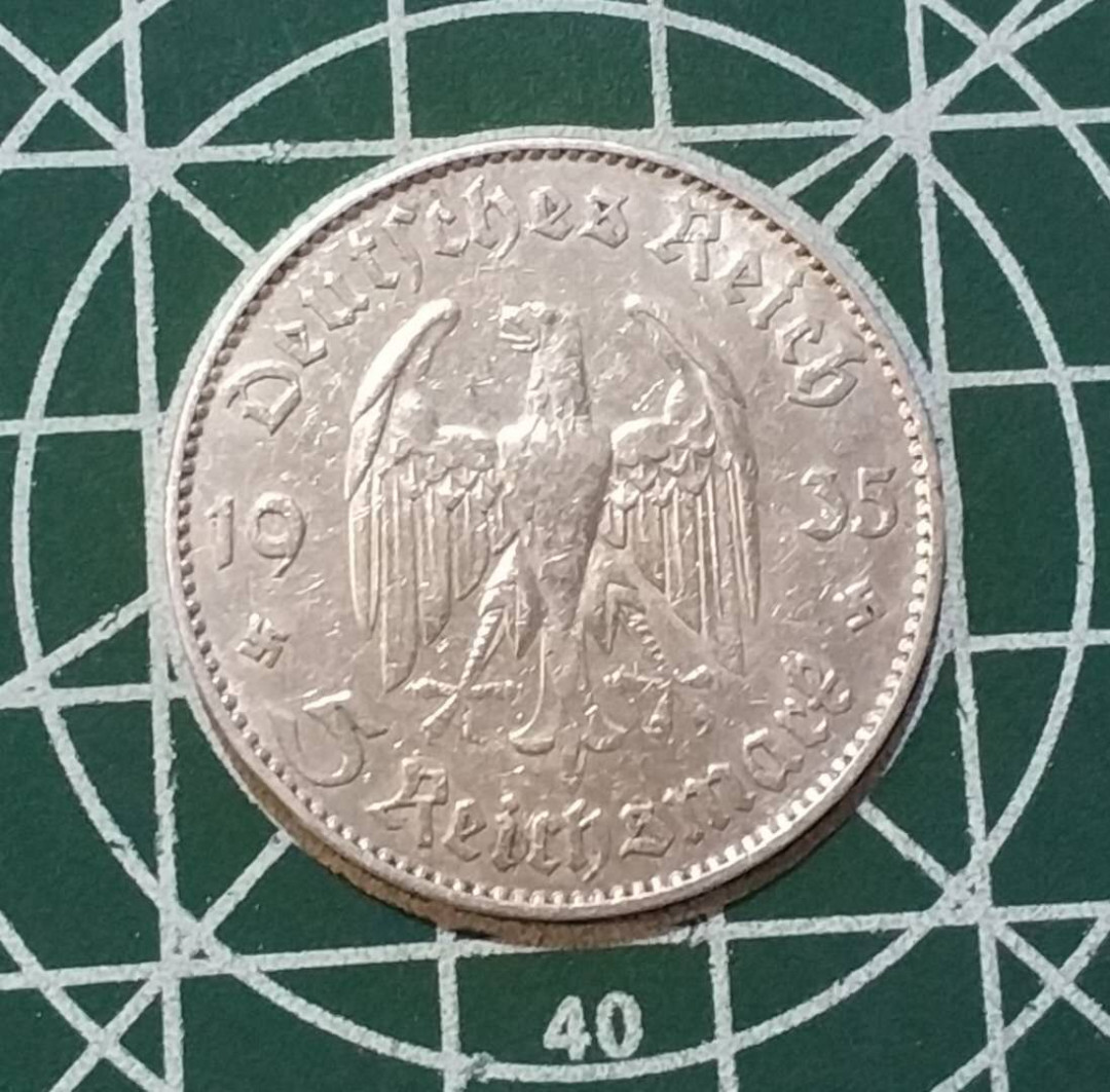 燕姐换藏第三十六拍 1935年德国波兹坦教堂5马克