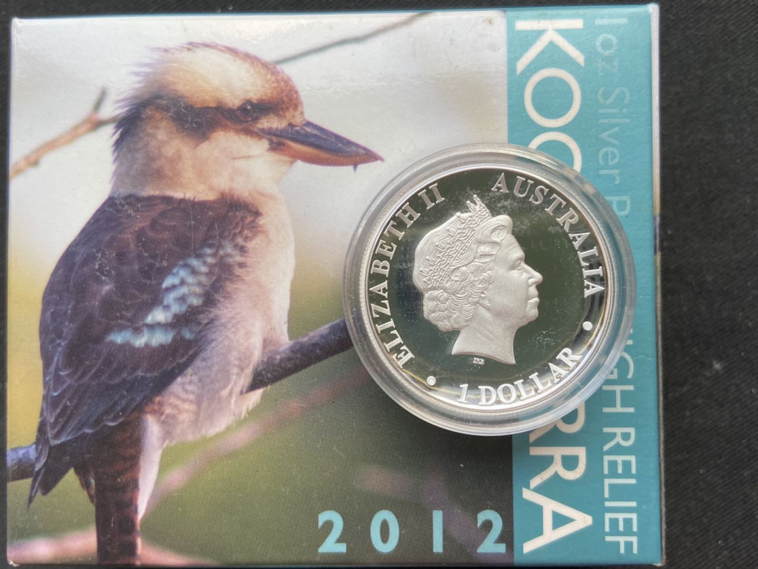 【币观天下】第120期钱币拍卖～ 【澳大利亚】澳大利亚翠鸟加厚银币【盒证全】