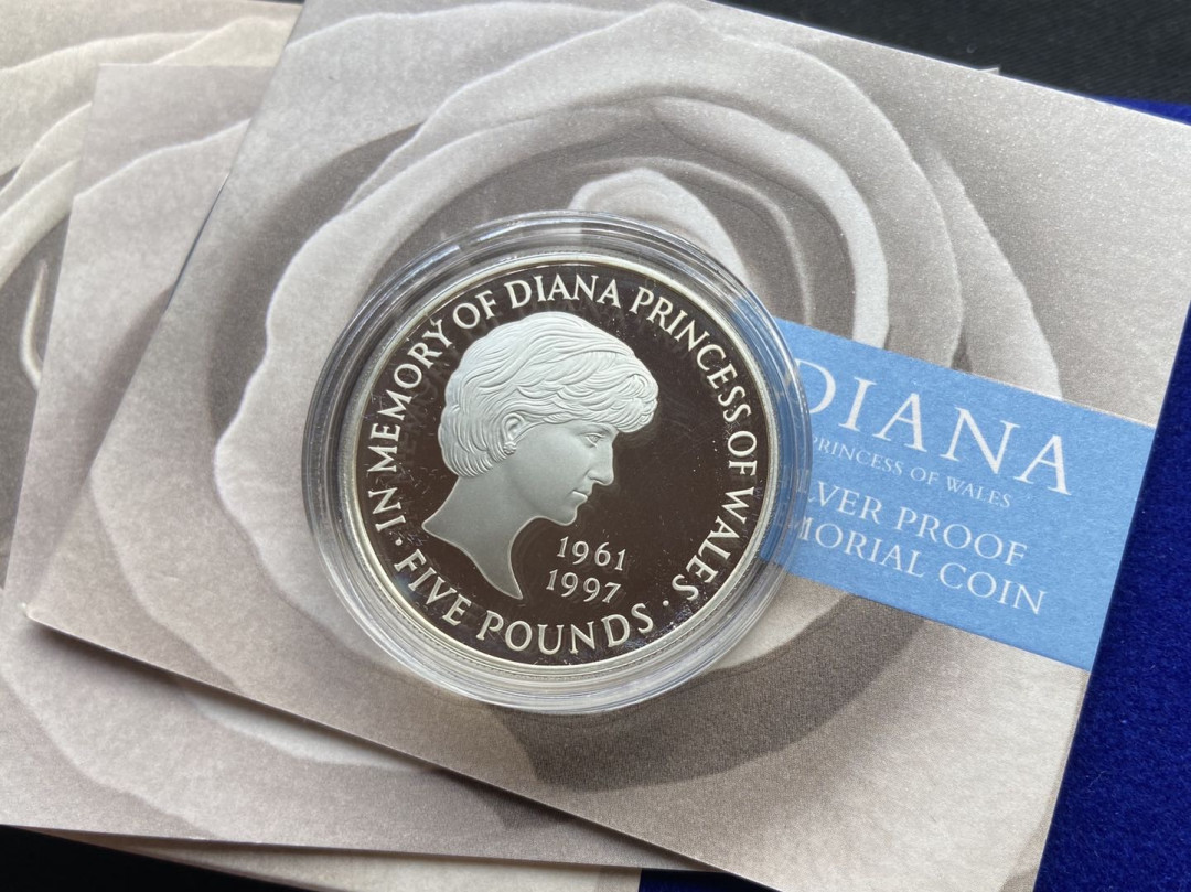【币观天下】第120期钱币拍卖～ 【英国】1999年戴安娜王妃精制纪念币【获奖币】