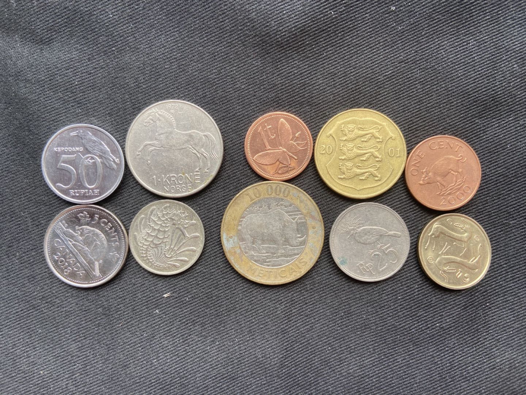 【币观天下】第120期钱币拍卖～ 动物图案纪念币10枚