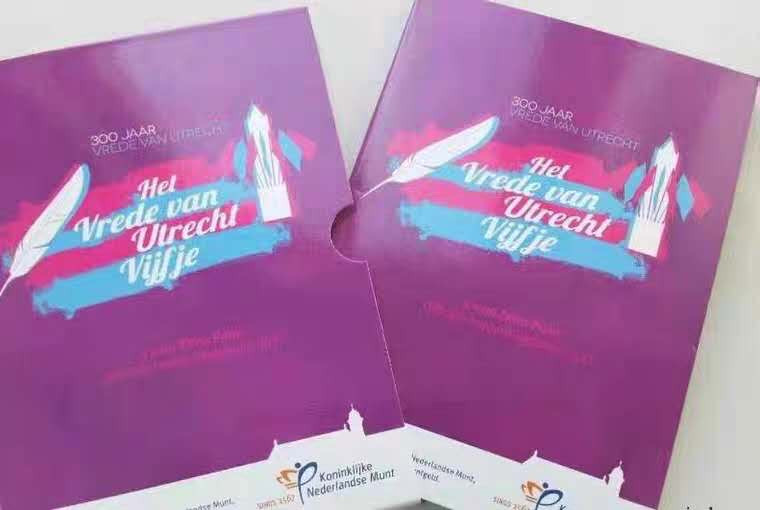 【币观天下】第120期钱币拍卖～ 获奖币荷兰2013年乌特勒支条约300年精制银币 