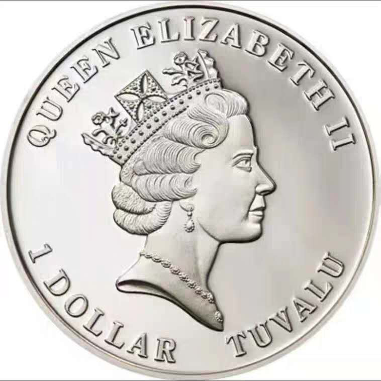 【币观天下】第120期钱币拍卖～ 图瓦卢2010年海龟彩色银币