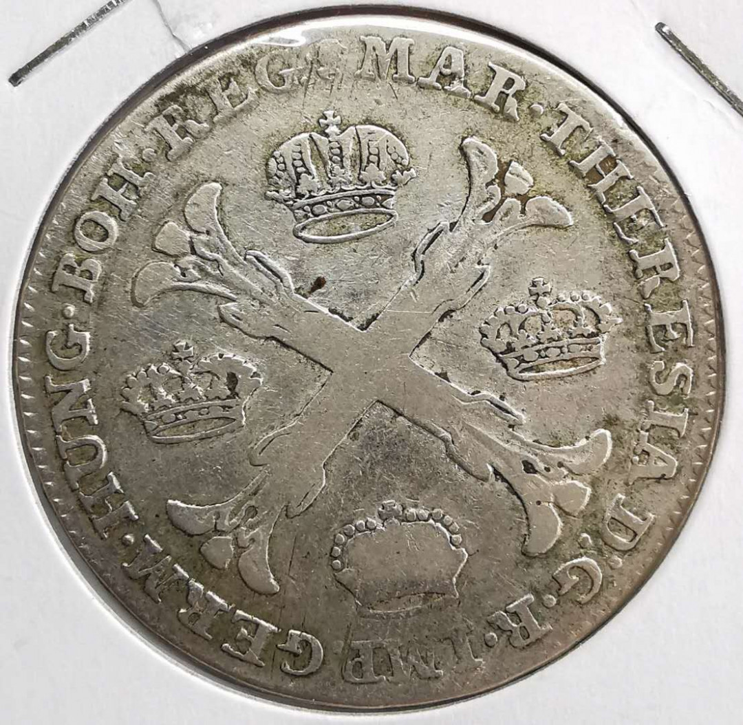 凡希社世界钱币微拍第一百三十一期 1769神罗特蕾莎泰勒VF