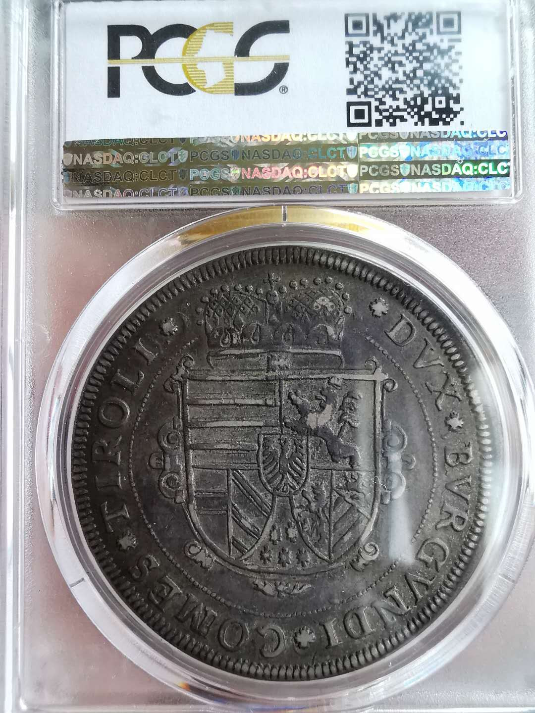 凡希社世界钱币微拍第一百三十一期 1626奥地利利奥波德大公泰勒大银PCGS-XF45包浆醇厚！