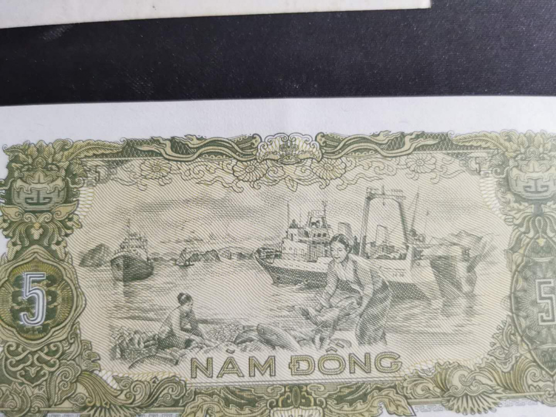 【鲸贝乐淘】千字文·第“仁慈隐恻，造次弗离”号拍卖 【越南🇻🇳 】1976-1985，早期越南小面值7张，xF-AUNC 品相如图