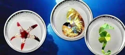 【随心拍&Getcoins】钱币拍卖第六十六期～ 帕劳2007年海洋动物幻彩银币