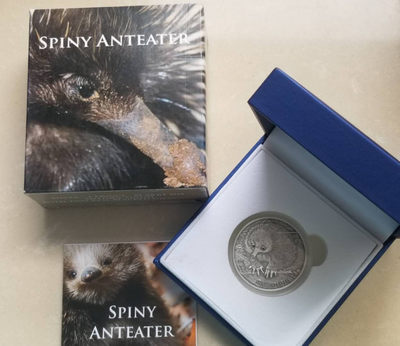 【随心拍&Getcoins】钱币拍卖第六十六期～ 巴布亚新几内亚2012年针鼹食蚁兽银币