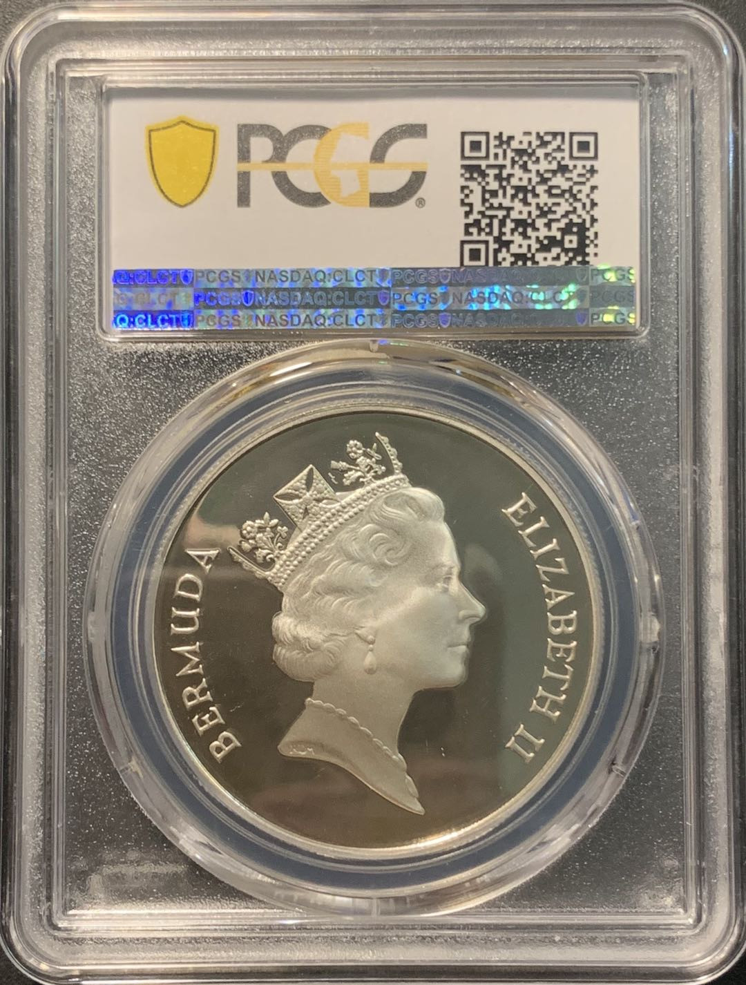 紫瑗钱币——微拍第103期 百慕大 1986年  大海龟 1元 PCGS PR69 DCAM