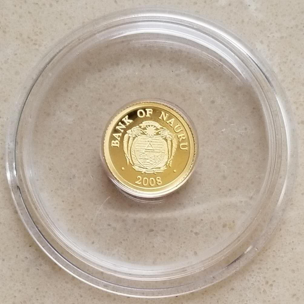 【随心拍&Getcoins】钱币拍卖第六十七期～ 瑙鲁2008年德皇威廉二世小金币