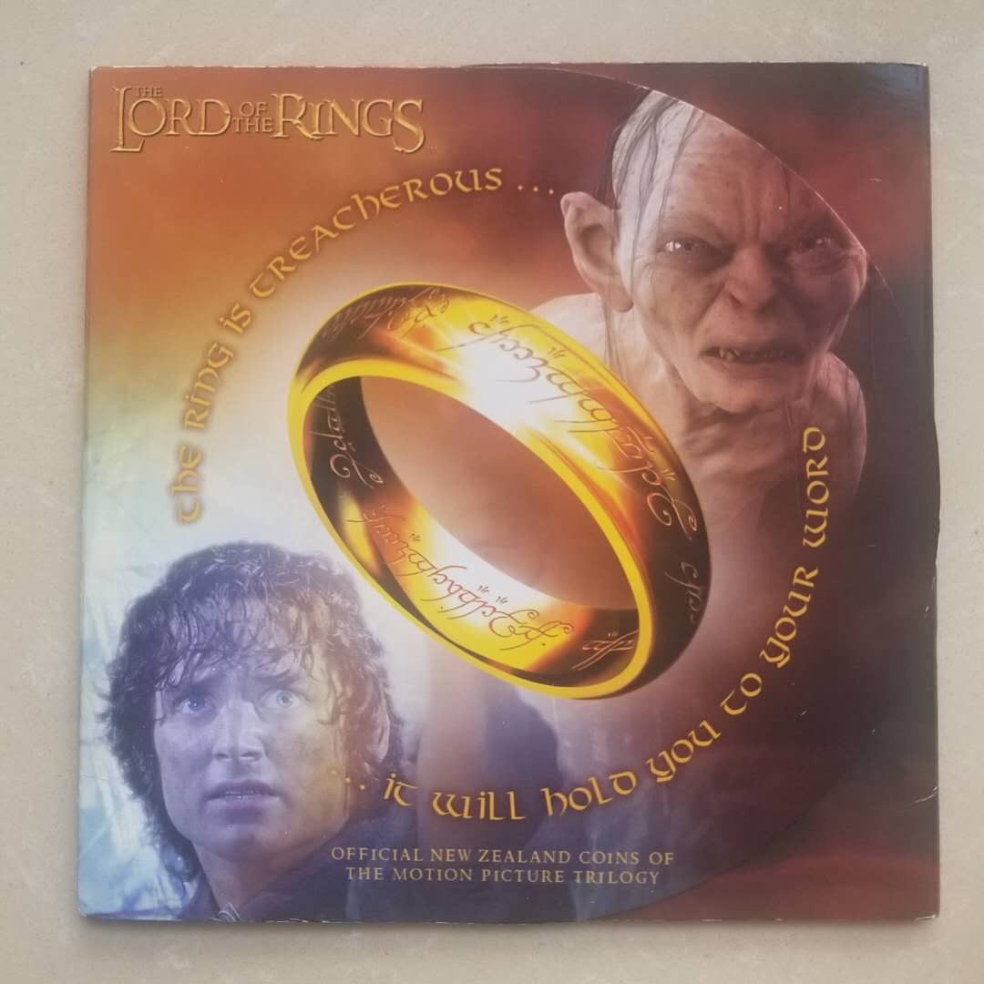 【币观天下】第123场钱币拍卖～ 新西兰2003年《指环王》精装纪念币6枚 