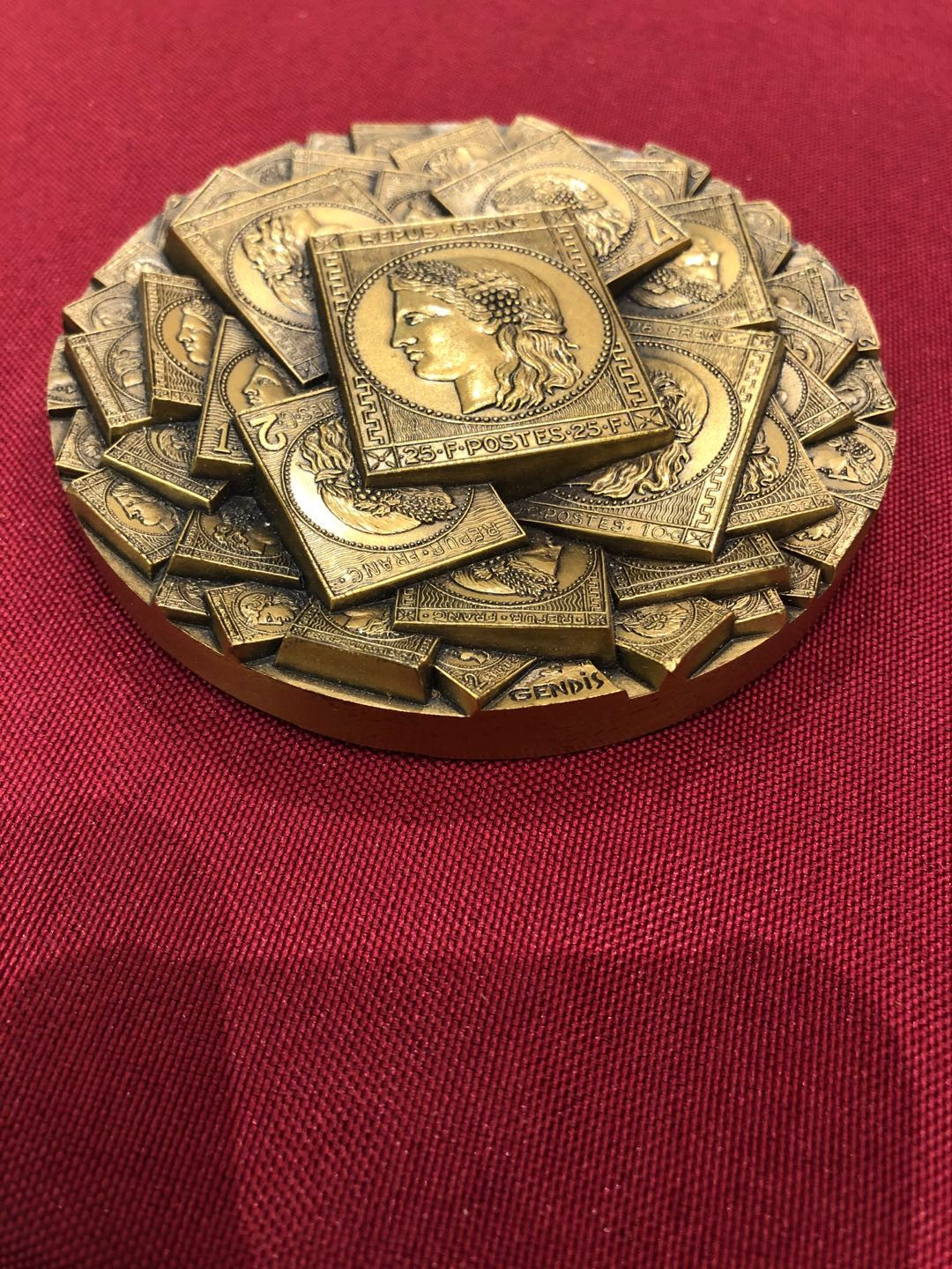 麦朵尔第56场拍卖——2020年中国(国际)钱币展销会 1999年法国叠币日历章