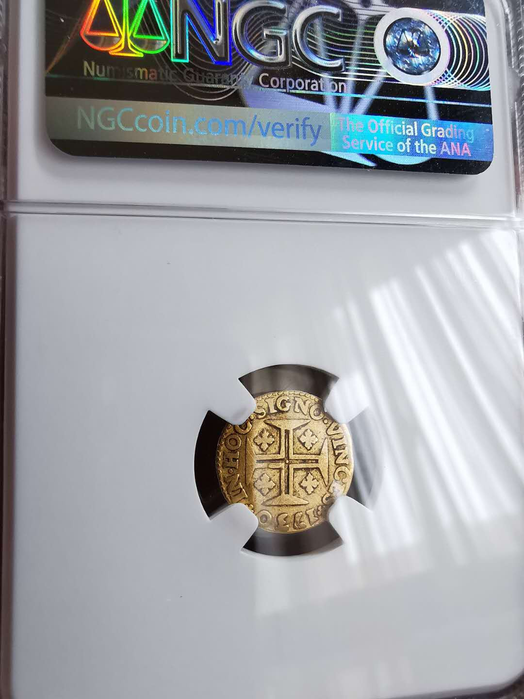 凡希社世界钱币微拍第一百三十三期 1730葡萄牙400R金币NGC-VFD