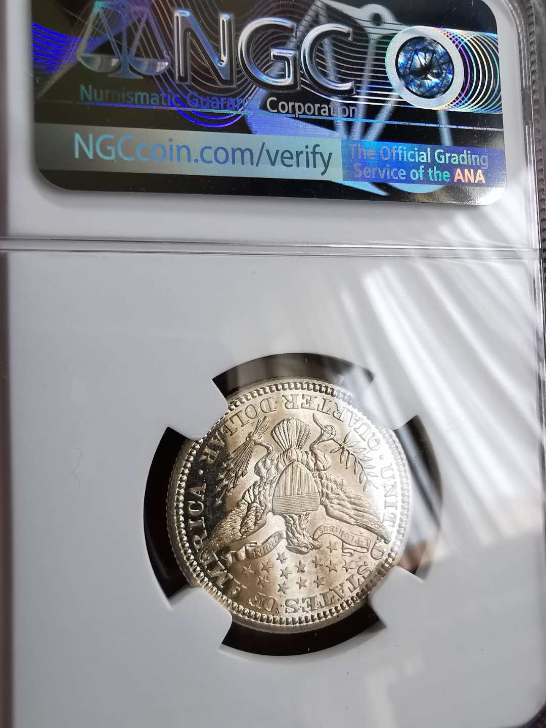 凡希社世界钱币微拍第一百三十三期 荐！1909美国精铸25美分NGC-PF63稀少！