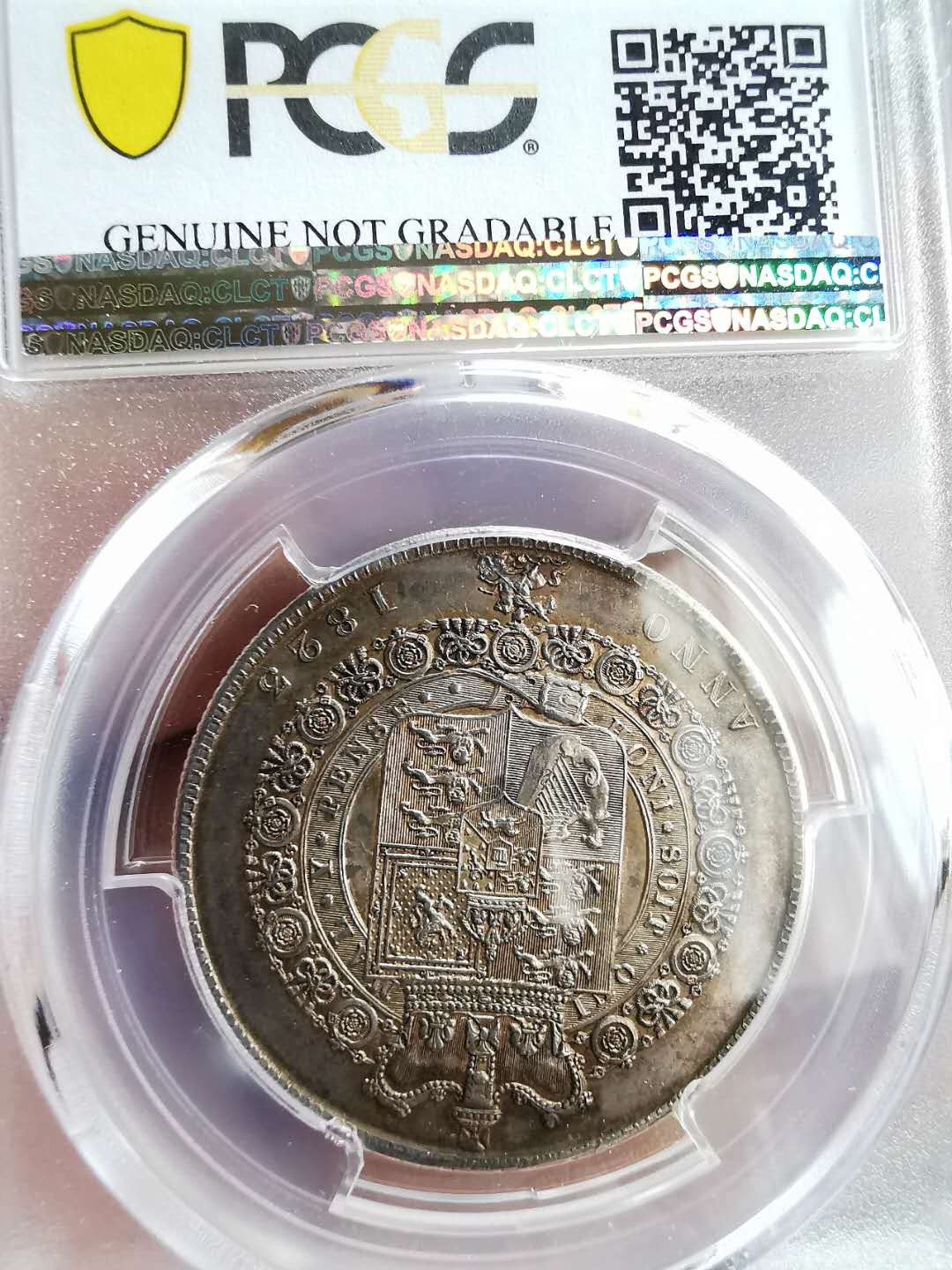 凡希社世界钱币微拍第一百三十三期 1823英国乔四半克朗PCGS-AUD