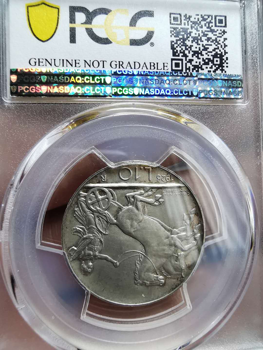 凡希社世界钱币微拍第一百三十三期 1926意大利10里拉PCGS-UNCD少见年份