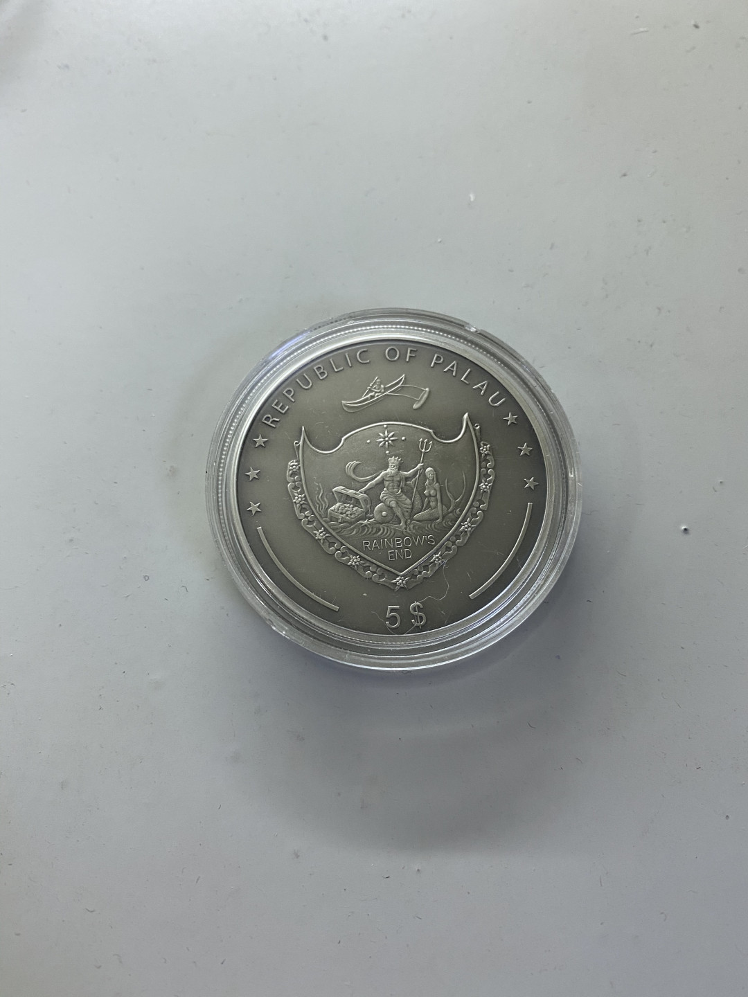 CSIS-GREAT评级精品钱币拍卖第五十五期 帕劳2009年盲人盲文发明人布莱叶诞辰200周年盲文仿古纪念银币