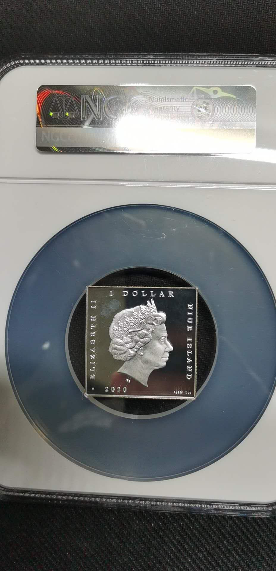 【随心拍&Getcoins】钱币拍卖第六十九期～ 2020年梵高名画银币，星空1盎司