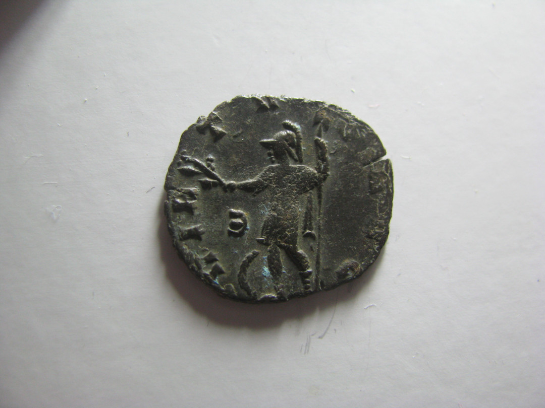 丝路古币 古罗马克劳狄二世铜币