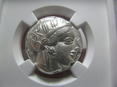 CICE 2020 中国（国际）钱币（广州）展销会专场 - 雅典娜与猫头鹰四德银币