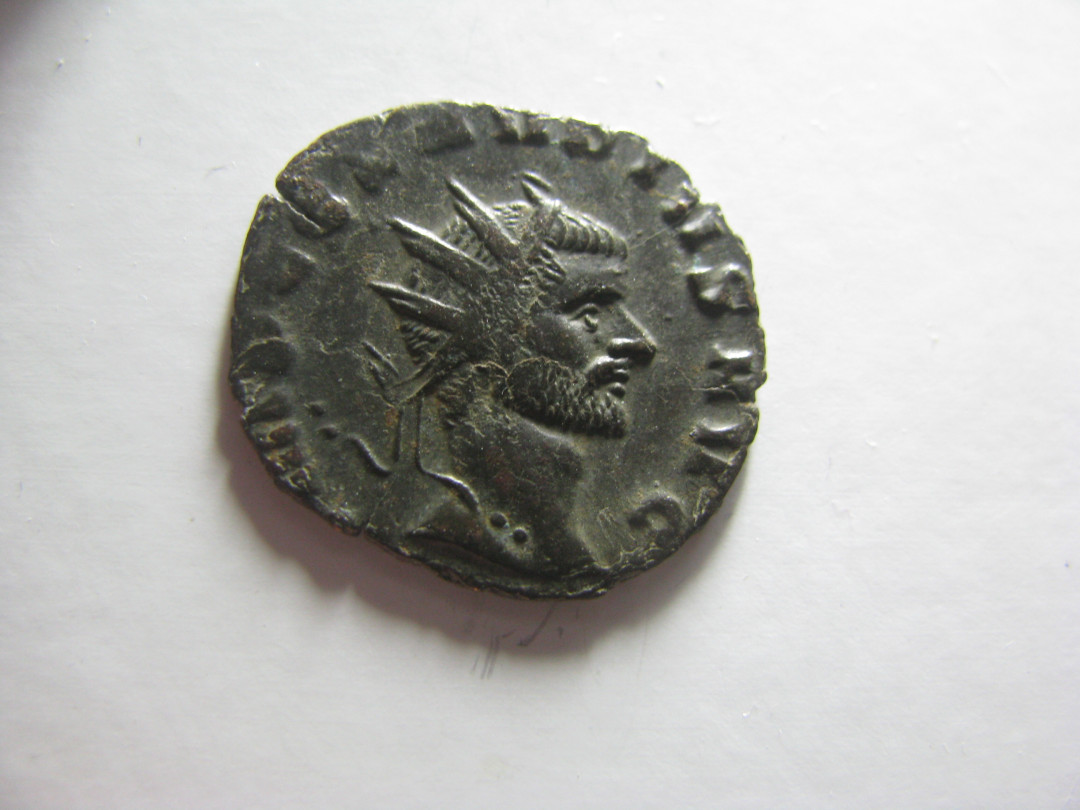 丝路古币 古罗马克劳狄二世铜币