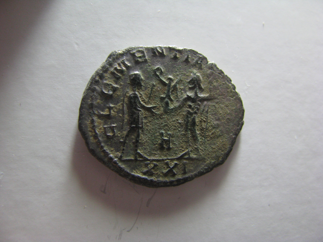 丝路古币 古罗马皇帝普罗布斯洗银币