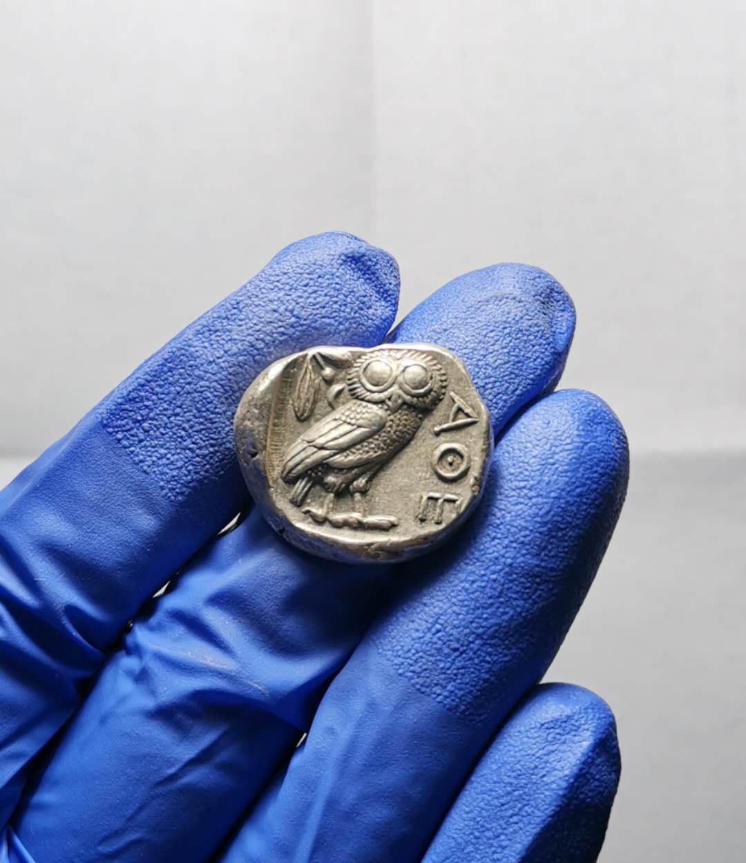 丝路古币 古希腊 雅典城 四德银币