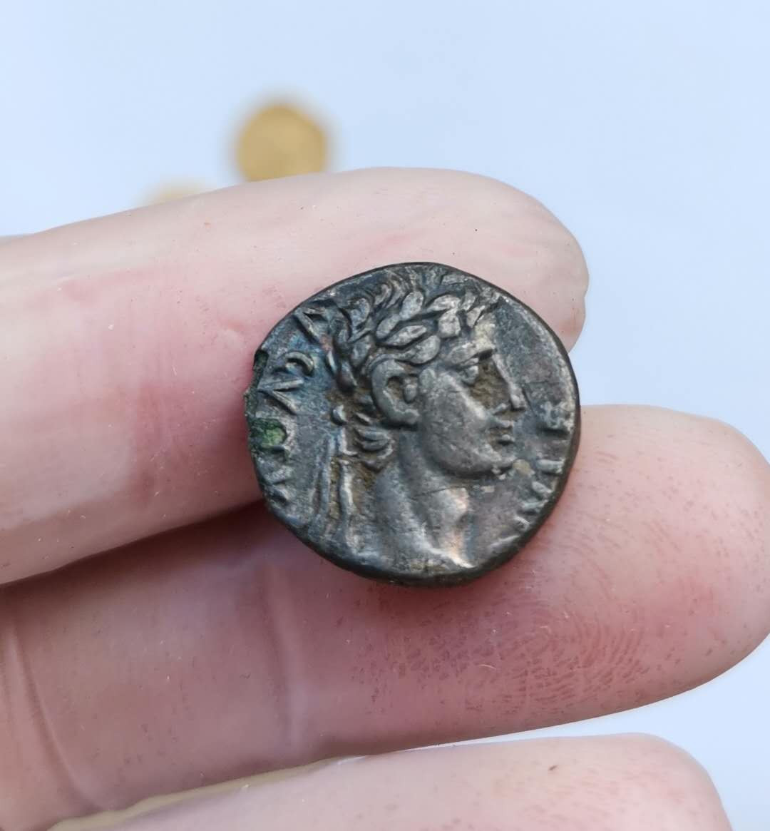 丝路古币 古罗马帝国 奥古斯都 屋大维 银币