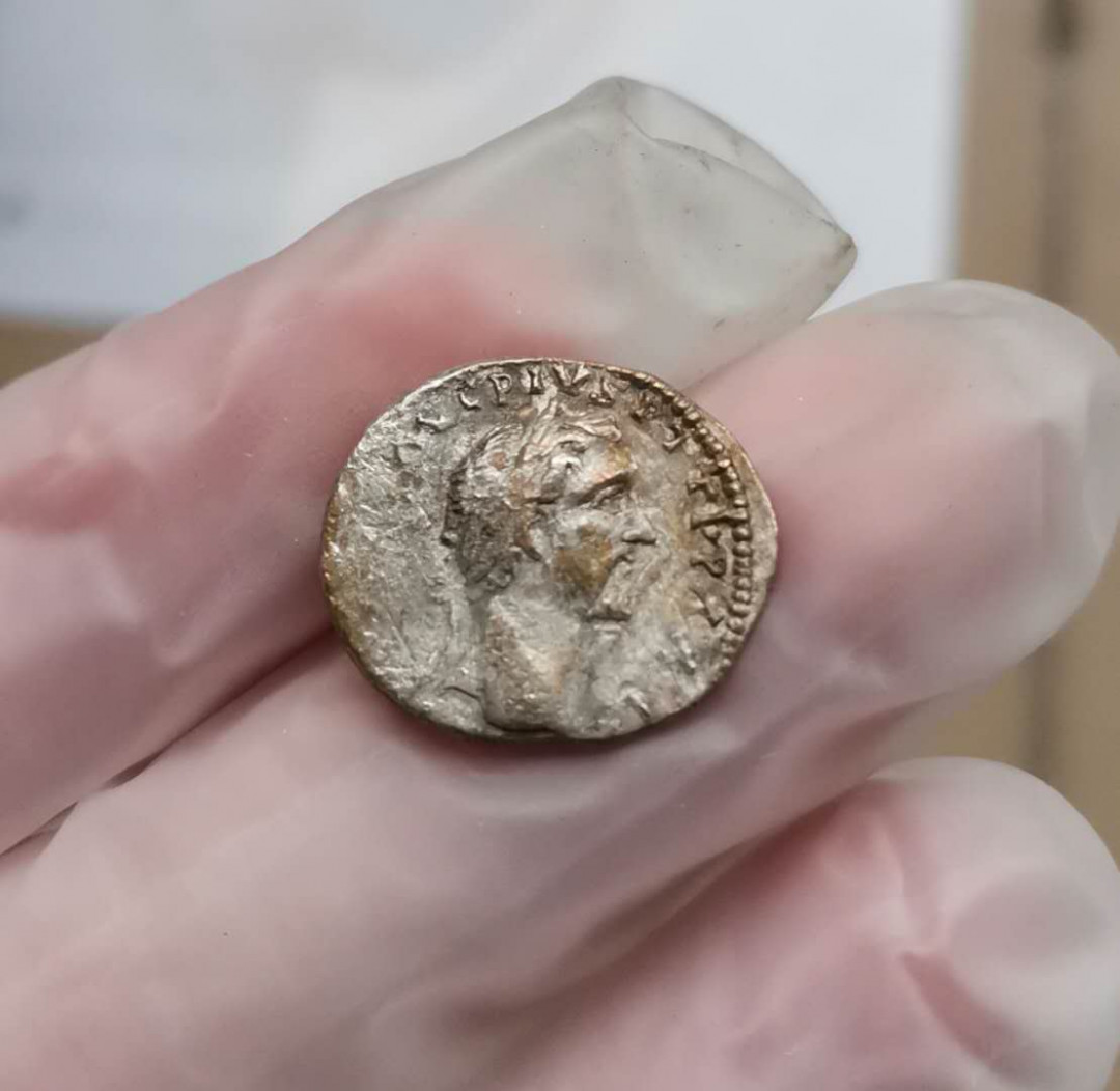 丝路古币 古罗马帝国 皇帝 安东尼庇护 第纳尔银币